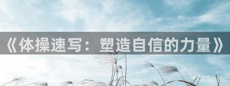 利记官网下载开户：《体操速写：塑造自信的力量》