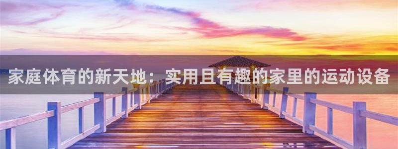  利记网址是多少：家庭体育的新天地：实用且有趣的家里的运动设备