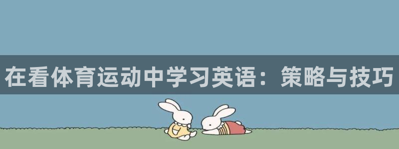  利记官方网站是多少：在看体育运动中学习英语：策略与技巧